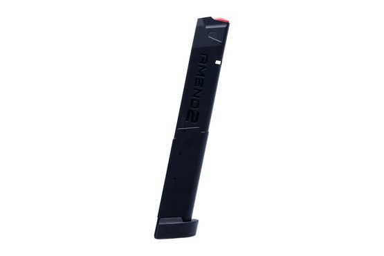 34 round 9mm magazine for Sig P320, black.